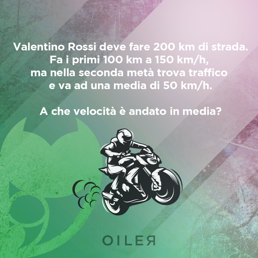 valentino rossi 200 km di strada 100 km 150 km/h velocità media