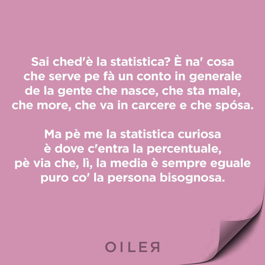 statistica conto in generale curiosa percentuale la media bisognosa